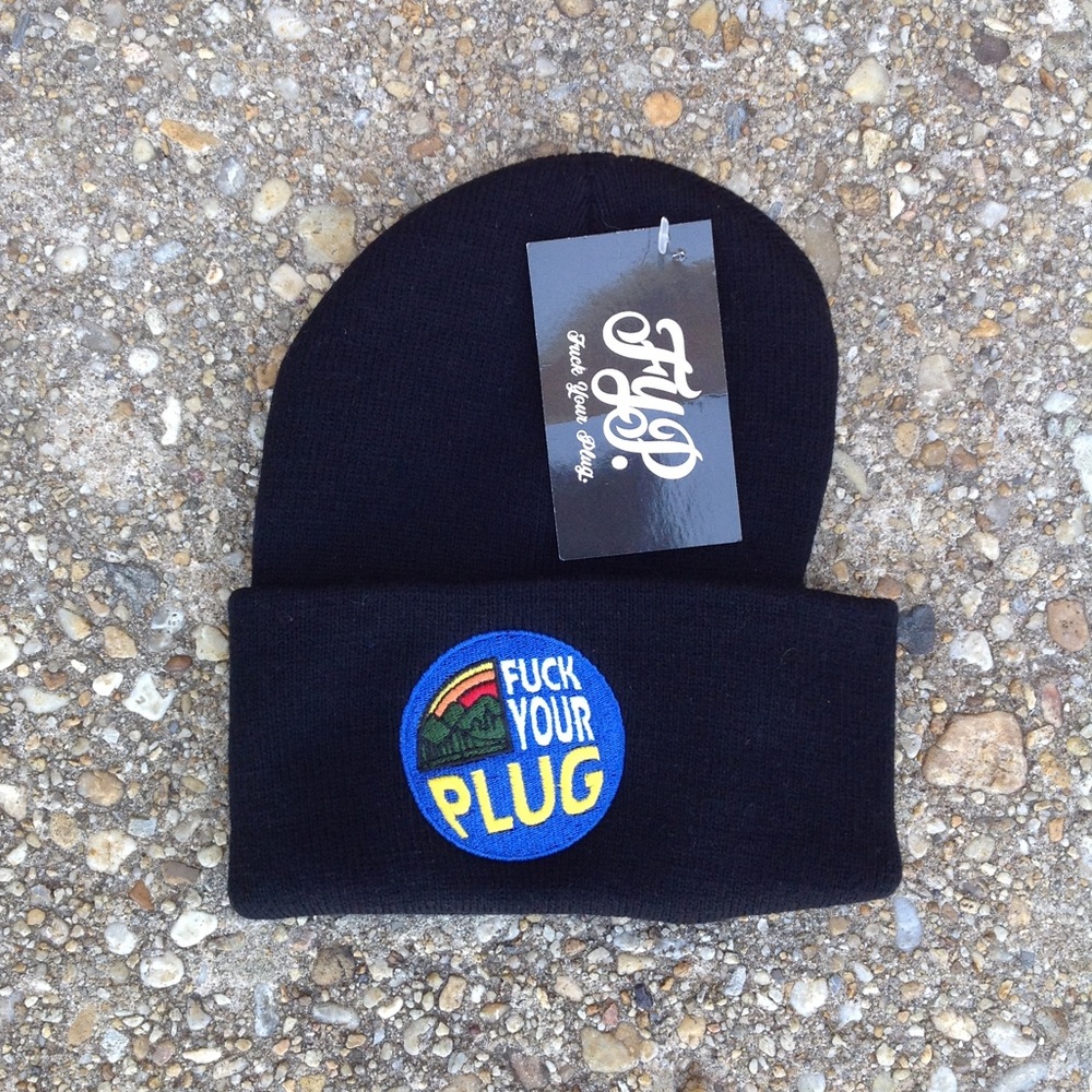 Fuck Your Plug Knit Cap